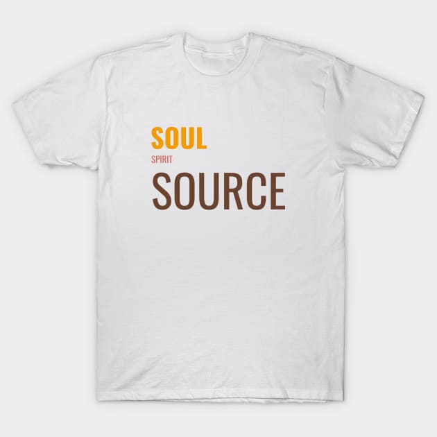 Soul Spirit Source Energy T-Shirt by The MYSTIC ILLUMINARE